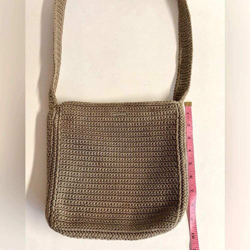 The Sak- Classic neutral crocheted Boho crossbody bag.In great condition.